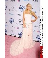 Paris Hilton in rosa Abendkleid